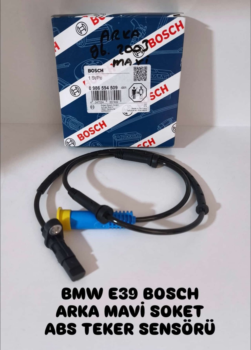 BMW E39 BOSCH ARKA MAVI SOKET ABS TEKER SENSÖRÜ