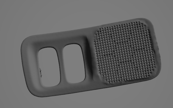 DACİA DUSTER HOPARLÖR KAPAĞI STL 3D