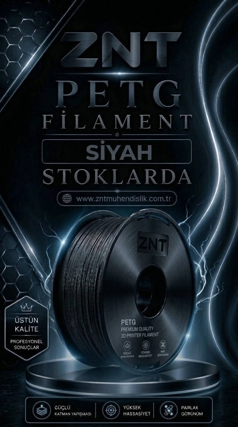 SİYAH PETG FİLAMENT